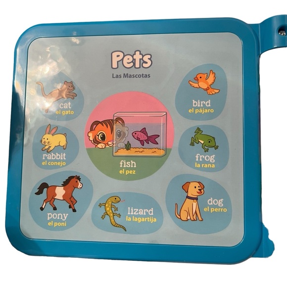 Leap Frog Learning Friends Bilingual English & Spanish 100 Word Books - Picture 3 of 9